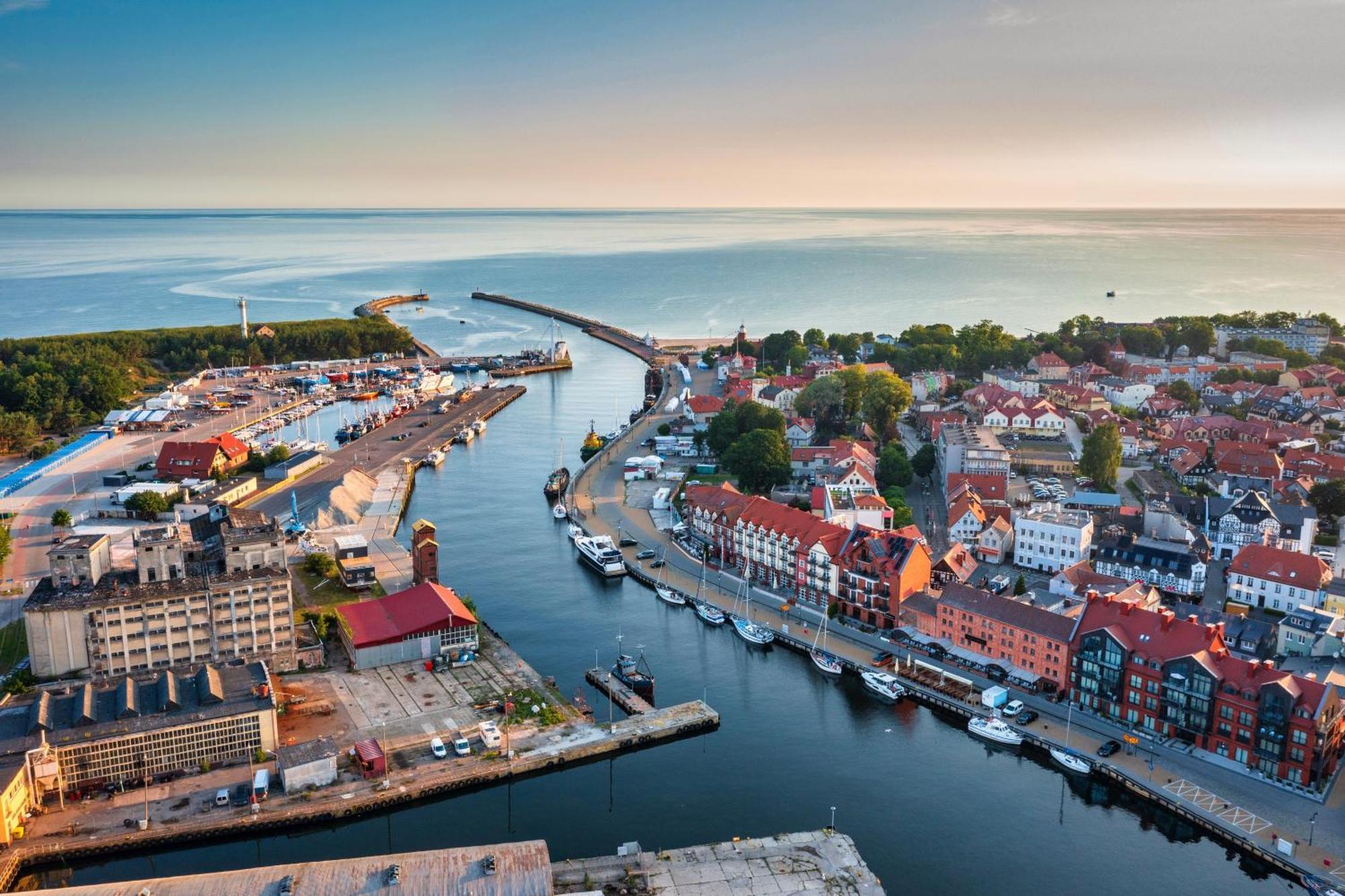 Apartamenty Baltyckie - Bulwar Portowy - Widok Na Port, Centrum, Najlepsza Lokalizacja W Ustce Ustka Exterior foto
